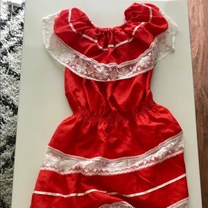 Mexican Red Dress